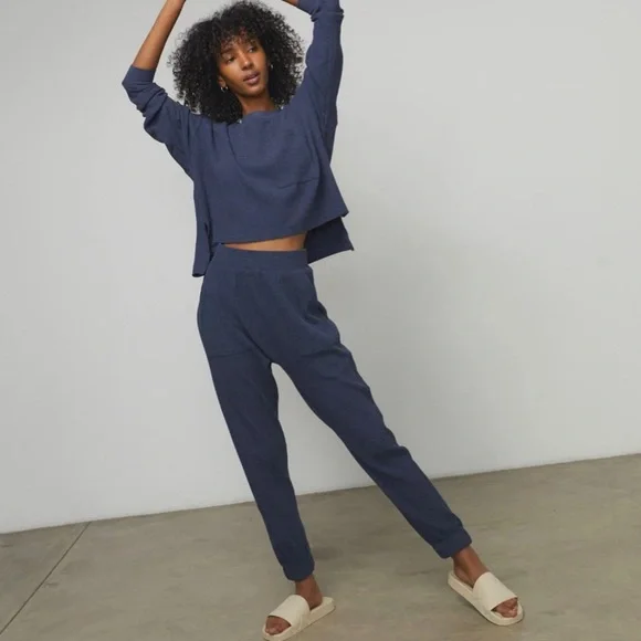 Lunya Restore Thermal Draped Joggers - Picture 2 of 9